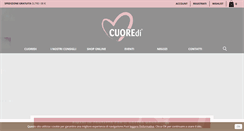 Desktop Screenshot of cuoredi.com